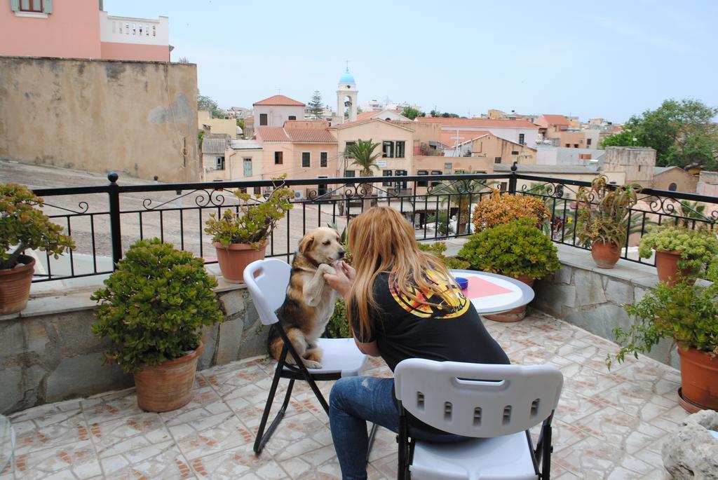 Traditional Idramon Hotel Hriszí Aktí Haniá Kültér fotó