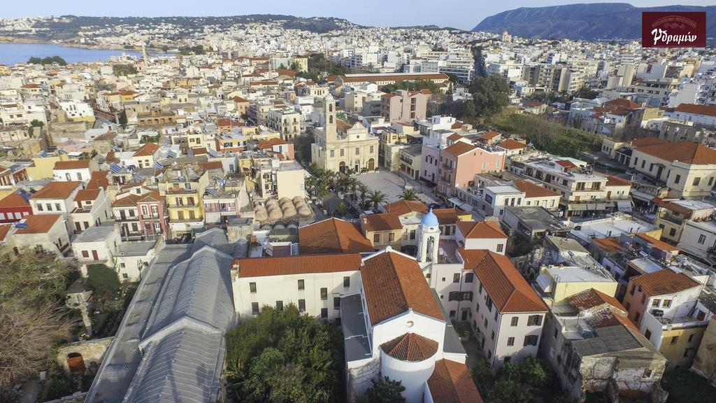 Traditional Idramon Hotel Hriszí Aktí Haniá Kültér fotó